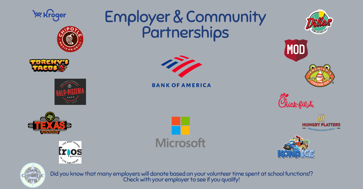 thank you to our sponsors community partners